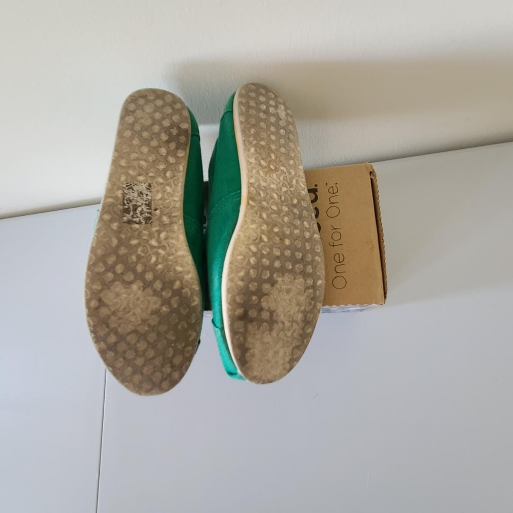 Toms Classic Shoes Earthwise Green W 6.5 - Picture 4 of 6